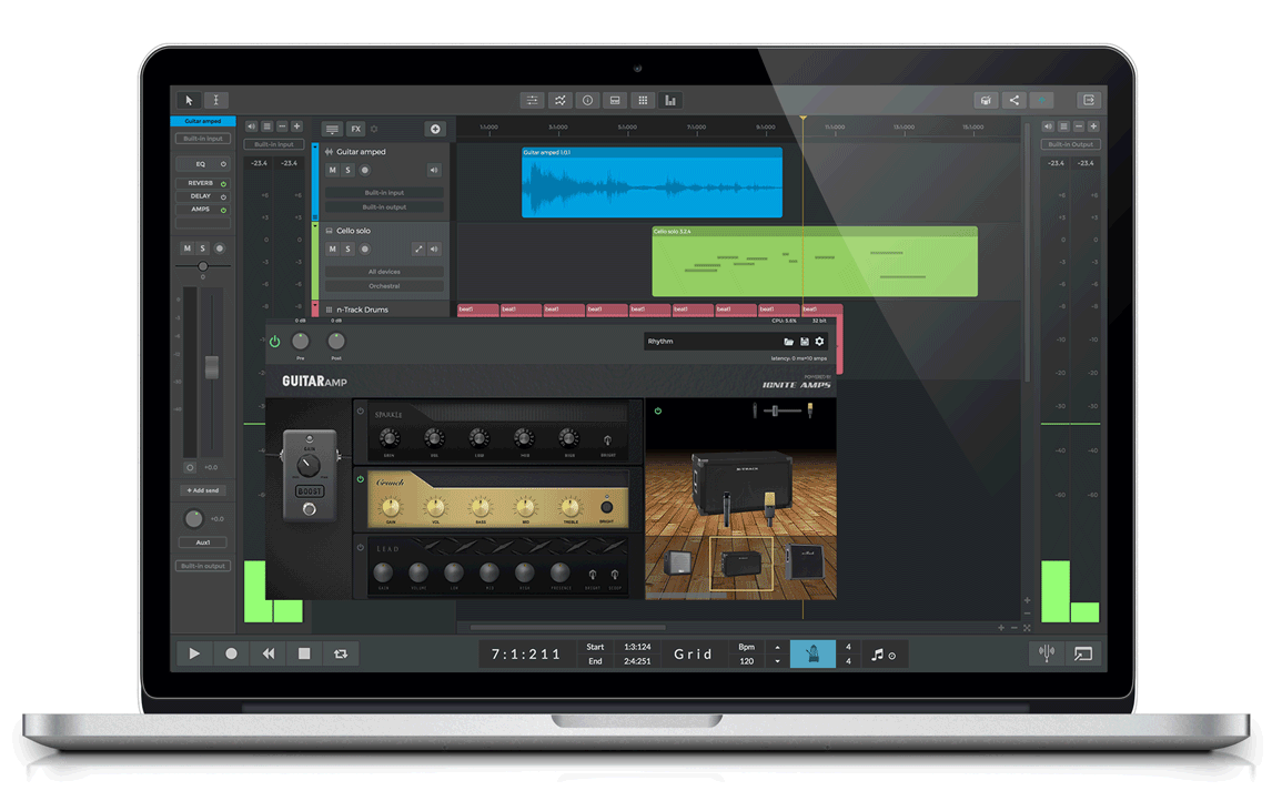 n-Track Studio 9 for Windows and Mac